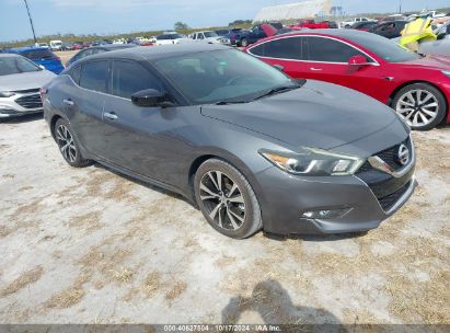 2018 NISSAN MAXIMA 3.5 S Silver  Gasoline 1N4AA6APXJC361984 photo #1