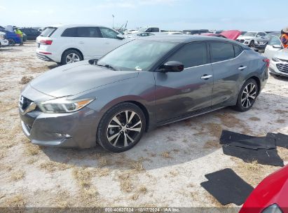 2018 NISSAN MAXIMA 3.5 S Silver  Gasoline 1N4AA6APXJC361984 photo #3