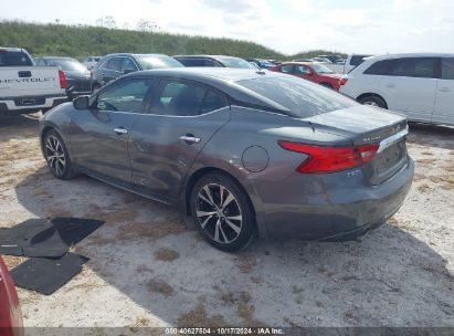 2018 NISSAN MAXIMA 3.5 S Silver  Gasoline 1N4AA6APXJC361984 photo #4