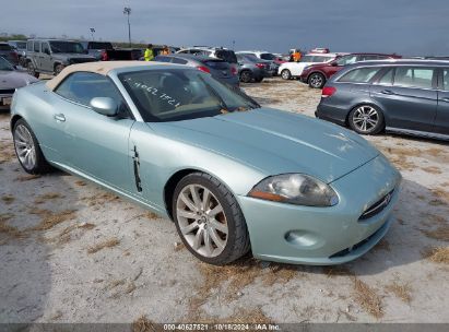 2007 JAGUAR XK Teal  Gasoline SAJWA44B775B09406 photo #1