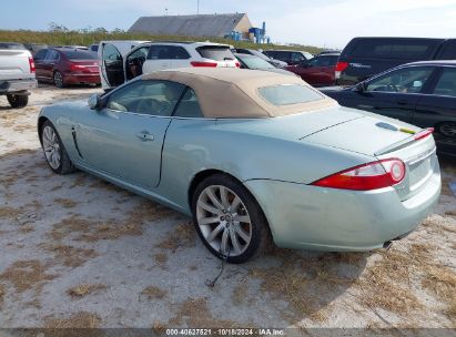 2007 JAGUAR XK Teal  Gasoline SAJWA44B775B09406 photo #4