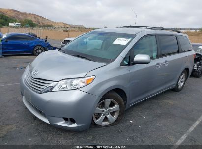 2015 TOYOTA SIENNA LE 8 PASSENGER Silver  Gasoline 5TDKK3DC2FS638989 photo #3