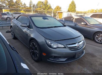 2017 BUICK CASCADA PREMIUM Gray  Gasoline W04WH3N55HG021402 photo #1