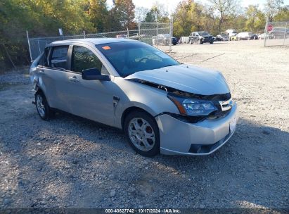 2008 FORD FOCUS SE/SES White  Gasoline 1FAHP35N78W282303 photo #1