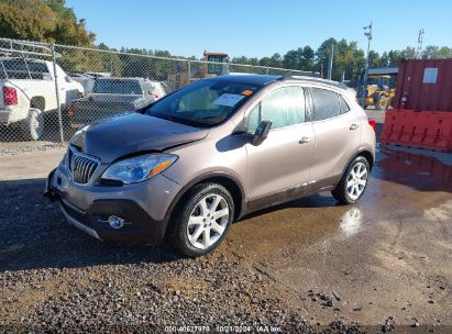 2015 BUICK ENCORE LEATHER Champagne  Gasoline KL4CJCSB0FB149834 photo #3