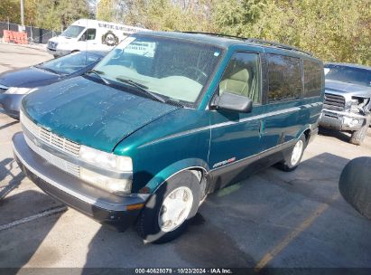 2000 CHEVROLET ASTRO PASSENGER Green  Gasoline 1GNEL19W3YB177563 photo #3