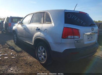 2011 KIA SORENTO LX Silver  Gasoline 5XYKTCA12BG074896 photo #4