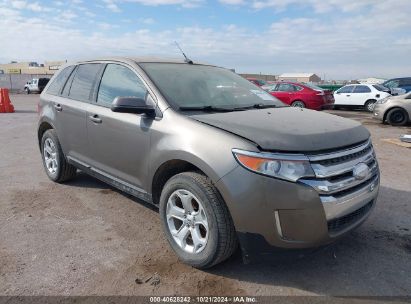 2013 FORD EDGE SEL Brown  Gasoline 2FMDK3JC3DBC18486 photo #1