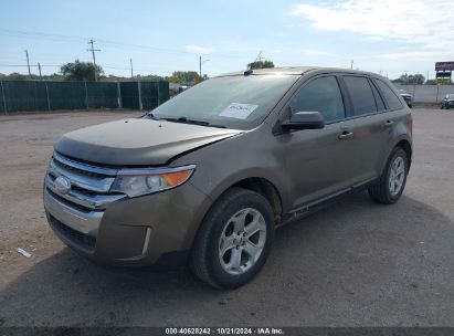 2013 FORD EDGE SEL Brown  Gasoline 2FMDK3JC3DBC18486 photo #3