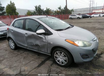 2014 MAZDA MAZDA2 SPORT Silver  Gasoline JM1DE1KZ1E0182948 photo #1