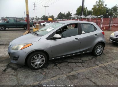 2014 MAZDA MAZDA2 SPORT Silver  Gasoline JM1DE1KZ1E0182948 photo #3