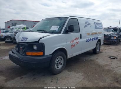 2013 GMC SAVANA 2500 WORK VAN White  Flexible Fuel 1GTW7FCA8D1186559 photo #3