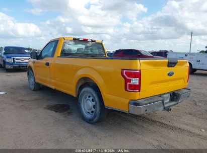 2020 FORD F-150 XL Yellow  Gasoline 1FTMF1C5XLKE97709 photo #4