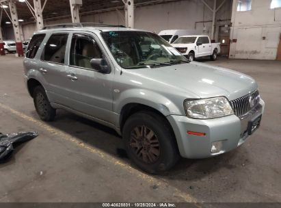 2006 MERCURY MARINER LUXURY/PREMIER Light Blue  Gasoline 4M2YU56106DJ09302 photo #1