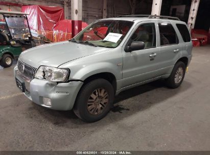 2006 MERCURY MARINER LUXURY/PREMIER Light Blue  Gasoline 4M2YU56106DJ09302 photo #3