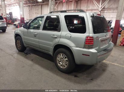 2006 MERCURY MARINER LUXURY/PREMIER Light Blue  Gasoline 4M2YU56106DJ09302 photo #4