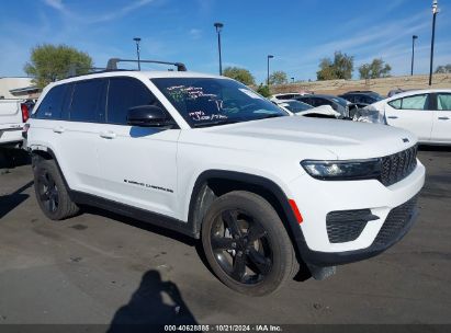 2023 JEEP GRAND CHEROKEE ALTITUDE 4X4 White  Gasoline 1C4RJHAG9P8900700 photo #1