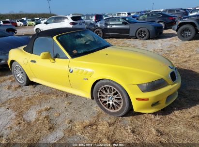 2001 BMW Z3 2.5I Yellow  Gasoline WBACN33411LK46003 photo #1