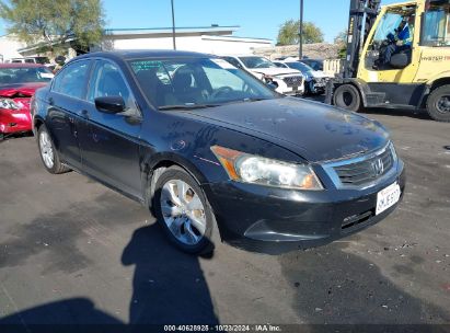 2010 HONDA ACCORD 2.4 EX Black  Gasoline 1HGCP2F72AA157132 photo #1