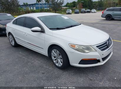 2012 VOLKSWAGEN CC SPORT White  Gasoline WVWMN7AN6CE524119 photo #1