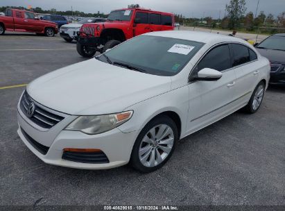 2012 VOLKSWAGEN CC SPORT White  Gasoline WVWMN7AN6CE524119 photo #3