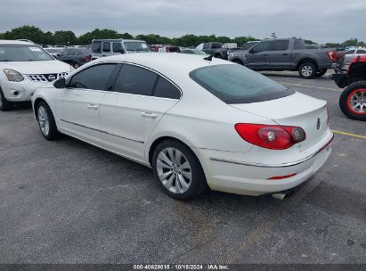 2012 VOLKSWAGEN CC SPORT White  Gasoline WVWMN7AN6CE524119 photo #4