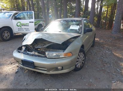 2001 MITSUBISHI GALANT ES Gold  Gasoline 4A3AA46G31E125783 photo #3