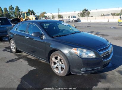 2012 CHEVROLET MALIBU 1LT Black  Gasoline 1G1ZC5E04CF278673 photo #1