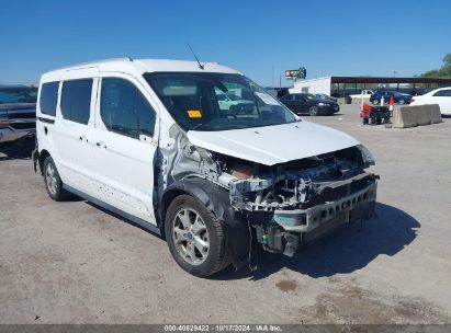 2017 FORD TRANSIT CONNECT WAGON XLT White  Gasoline NM0GE9F78H1295411 photo #1