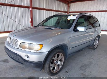 2001 BMW X5 4.4 Silver  Gasoline WBAFB33521LH10241 photo #3