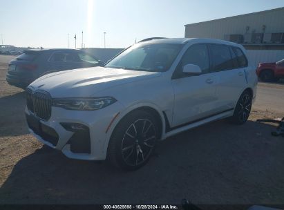 2022 BMW X7 XDRIVE40I White  Gasoline 5UXCW2C04N9M70469 photo #3