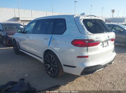 2022 BMW X7 XDRIVE40I White  Gasoline 5UXCW2C04N9M70469 photo #4