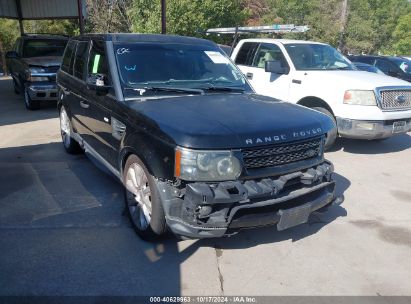 2010 LAND ROVER RANGE ROVER SPORT HSE Black  Gasoline SALSK2D4XAA246229 photo #1