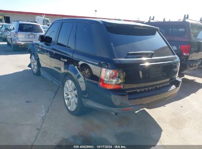 2010 LAND ROVER RANGE ROVER SPORT HSE Black  Gasoline SALSK2D4XAA246229 photo #4