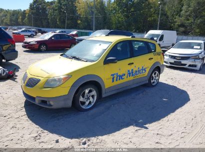 2005 PONTIAC VIBE Yellow  Gasoline 5Y2SL63825Z469601 photo #3