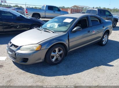 2005 DODGE STRATUS SXT Gray  Gasoline 1B3EL46X25N512864 photo #3