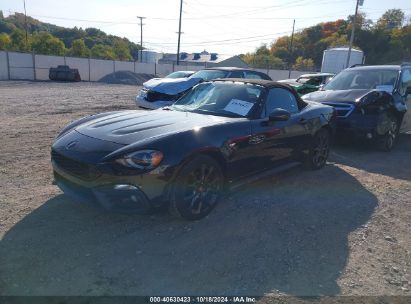 2019 FIAT 124 SPIDER ABARTH Black  Gasoline JC1NFAEK9K0141380 photo #3