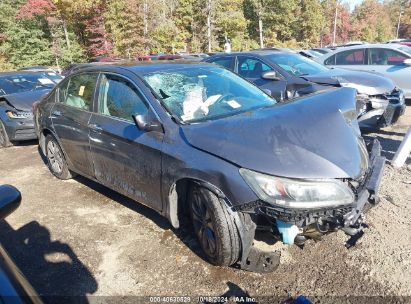 2014 HONDA ACCORD LX Gray  Gasoline 1HGCR2F32EA213289 photo #1