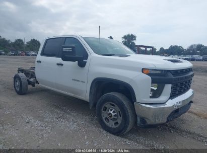 2022 CHEVROLET SILVERADO 2500HD White  Gasoline 1GB4YLE70NF257167 photo #3