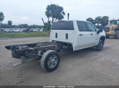 2022 CHEVROLET SILVERADO 2500HD White  Gasoline 1GB4YLE70NF257167 photo #4