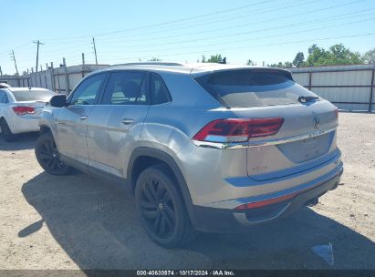 2022 VOLKSWAGEN ATLAS CROSS SPORT 3.6L V6 SE W/TECHNOLOGY Silver  Gasoline 1V2WE2CA4NC200363 photo #4