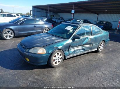 1998 HONDA CIVIC EX Green  Gasoline 1HGEJ8142WL119972 photo #3