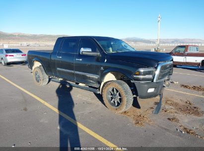 2012 RAM 3500 LARAMIE LONGHORN/LIMITED EDITION Black  Diesel 3C63D3NL3CG252550 photo #1