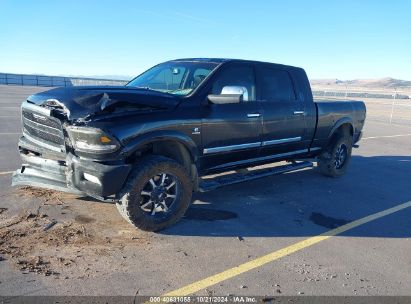 2012 RAM 3500 LARAMIE LONGHORN/LIMITED EDITION Black  Diesel 3C63D3NL3CG252550 photo #3