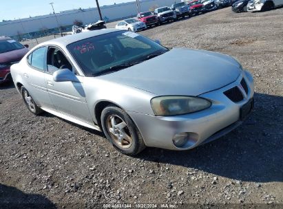 2004 PONTIAC GRAND PRIX GT2 Silver  Gasoline 2G2WS522241320550 photo #1