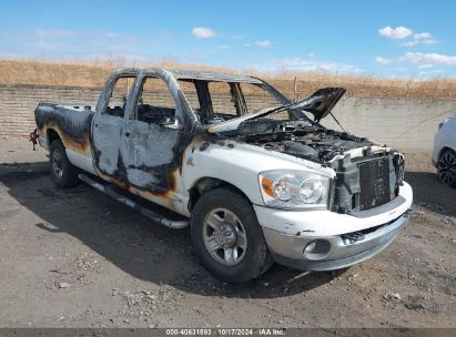 2007 DODGE RAM 3500 SLT/SPORT White  Diesel 3D7ML38A47G829799 photo #1