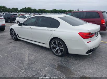 2018 BMW 740I XDRIVE White  Gasoline WBA7E4C51JGV24049 photo #4