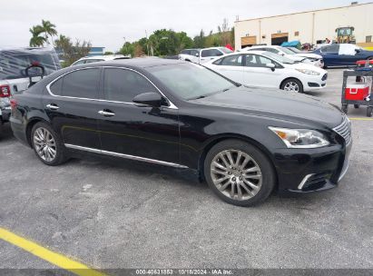 2015 LEXUS LS 460 Black  Gasoline JTHBL5EF6F5136671 photo #1