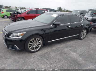 2015 LEXUS LS 460 Black  Gasoline JTHBL5EF6F5136671 photo #3