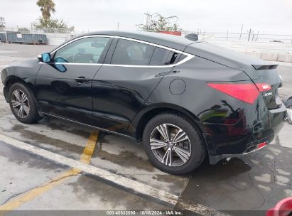 2010 ACURA ZDX Black  Gasoline 2HNYB1H41AH503232 photo #4